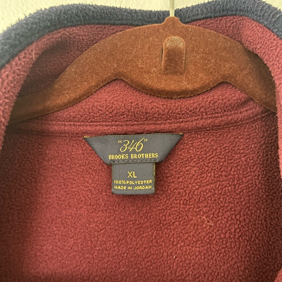 Brooks Brothers Navy Quarter Zip - Picture 2 of 3